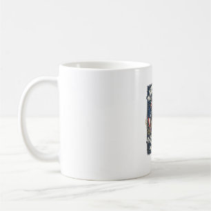 Mug Bouclier de bataille patriotique 1776 Sym