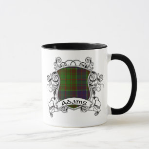 Mug Bouclier de tartan d'Adams
