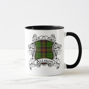 Mug Bouclier de tartan d'Allison