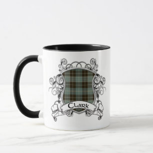 Mug Bouclier de tartan de Clark