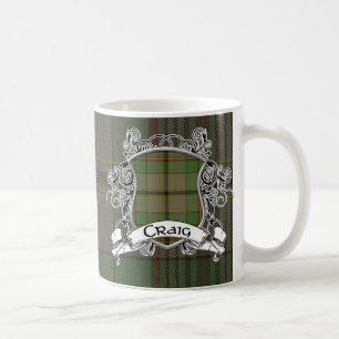 Mug Bouclier de tartan de Craig