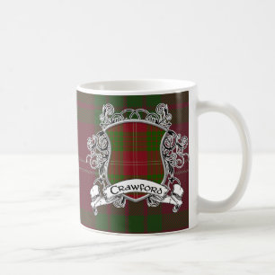 Mug Bouclier de tartan de Crawford