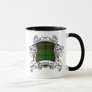 Mug Bouclier de tartan de Douglas
