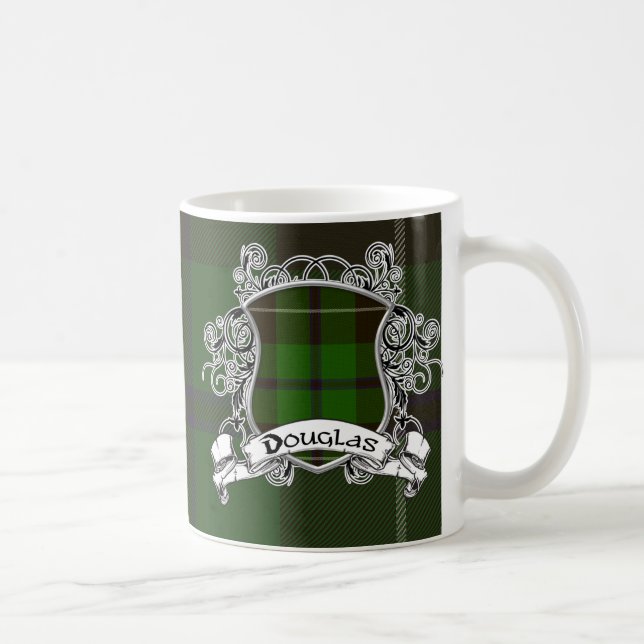 Mug Bouclier de tartan de Douglas (Droite)