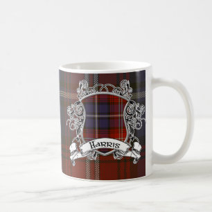 Mug Bouclier de tartan de Harris
