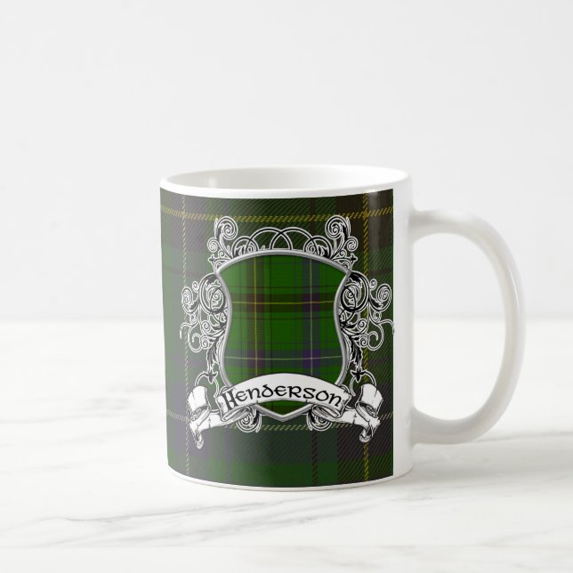 Mug Bouclier de tartan de Henderson (Droite)