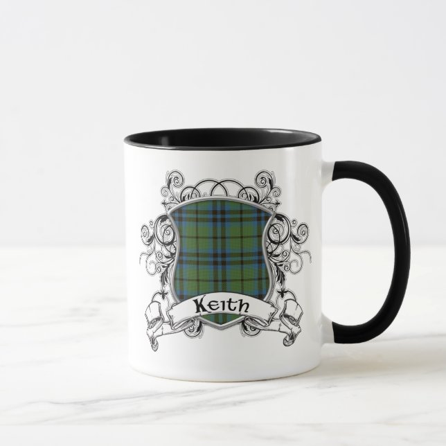 Mug Bouclier de tartan de Keith (Droite)