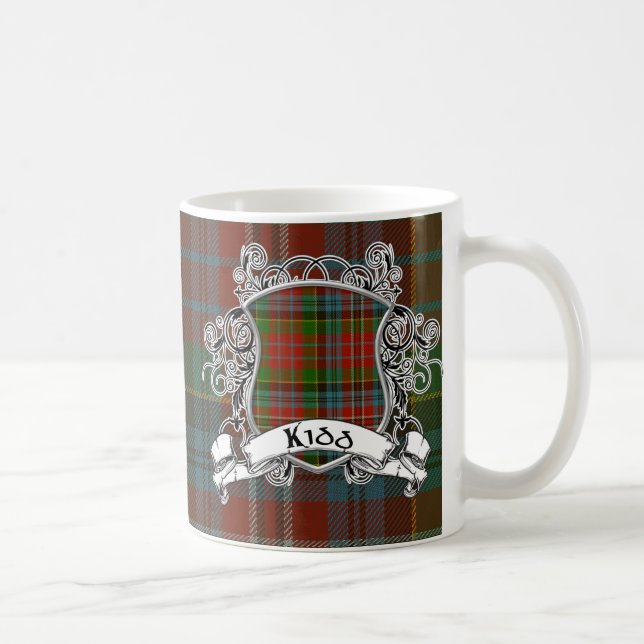 Mug Bouclier de tartan de Kidd (Droite)