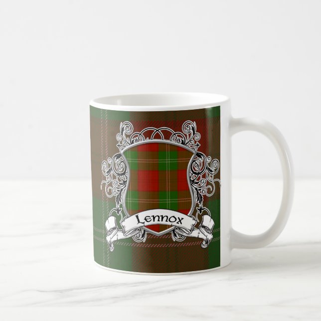 Mug Bouclier de tartan de Lennox (Droite)