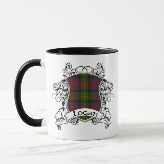 Mug Bouclier de tartan de Logan (Gauche)