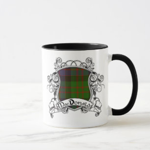 Mug Bouclier de tartan de MacDonald
