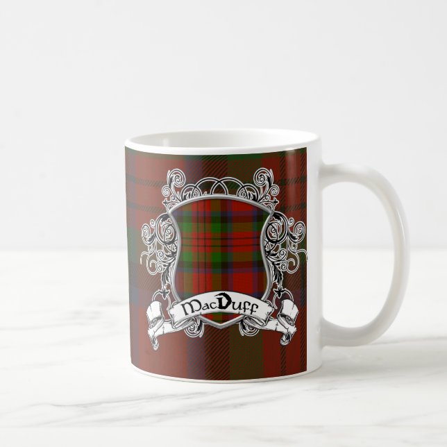 Mug Bouclier de tartan de MacDuff (Droite)