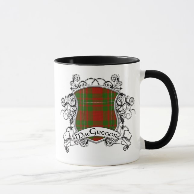 Mug Bouclier de tartan de MacGregor (Droite)