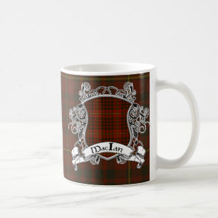Mug Bouclier de tartan de MacIan