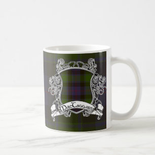 Mug Bouclier de tartan de MacTaggart