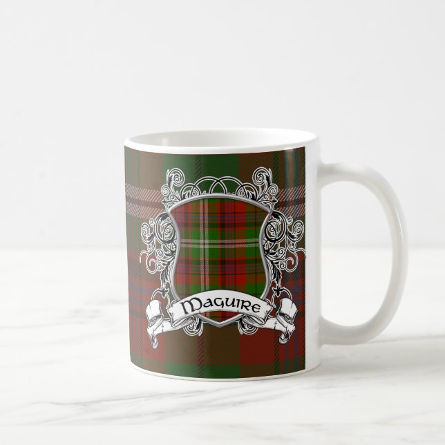 Mug Bouclier de tartan de Maguire (Droite)