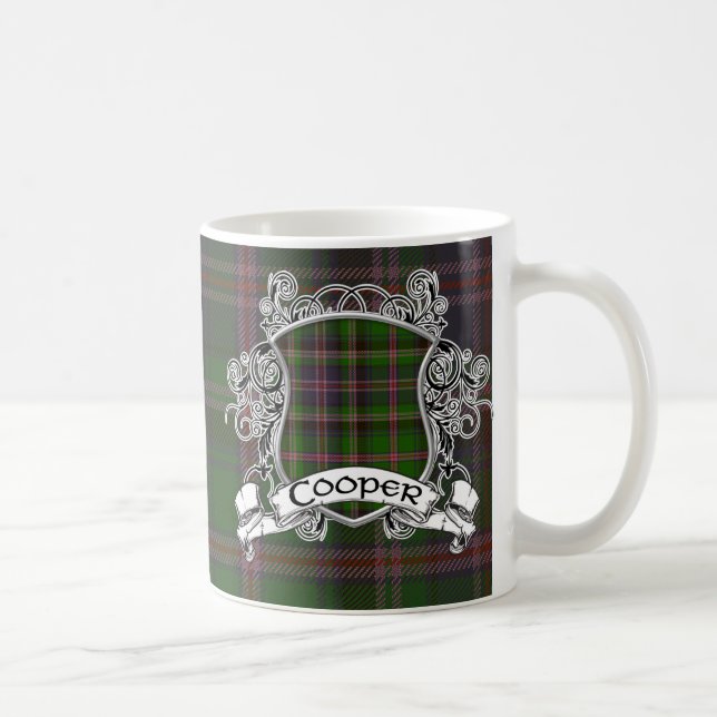 Mug Bouclier de tartan de tonnelier (Droite)