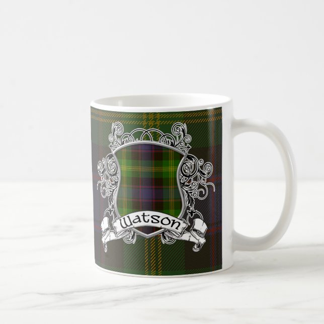 Mug Bouclier de tartan de Watson (Droite)