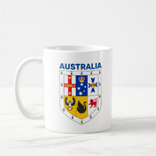 Mug Bouclier des armes d'Australie