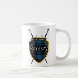 Mug Bouclier et épées de tartan de Ramsey Ramsay de
