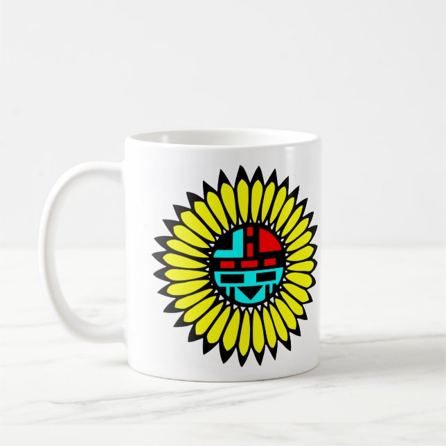 Mug Bouclier indien de danse (Gauche)