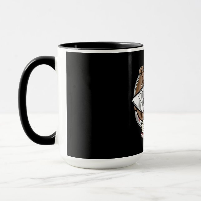 Mug Bouclier Viking - Logo Dessin Animé (Gauche)