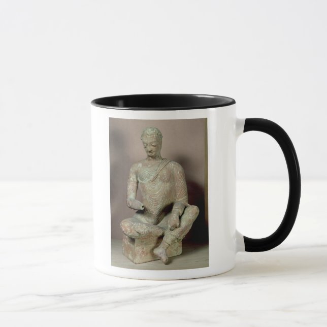 Mug Bouddha a assis dans la méditation, de Fondukistan (Droite)