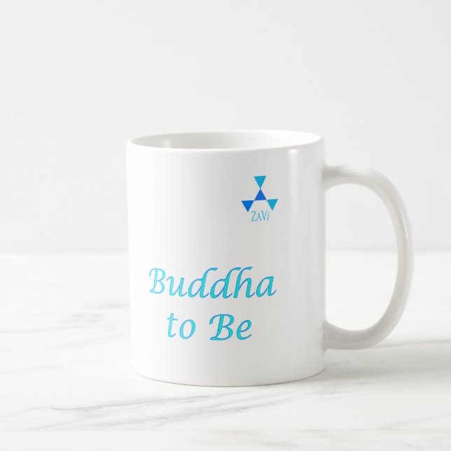 Mug Bouddha à être dans le bleu (Droite)
