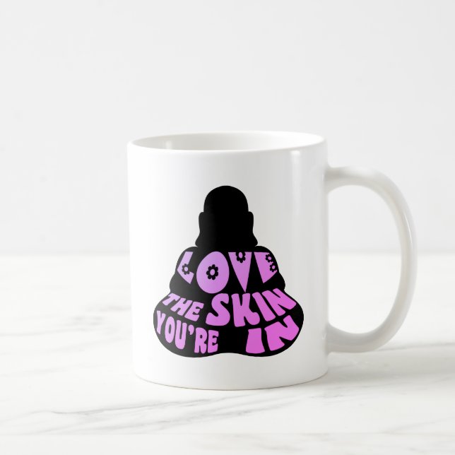 Mug Bouddha amour violet (Droite)