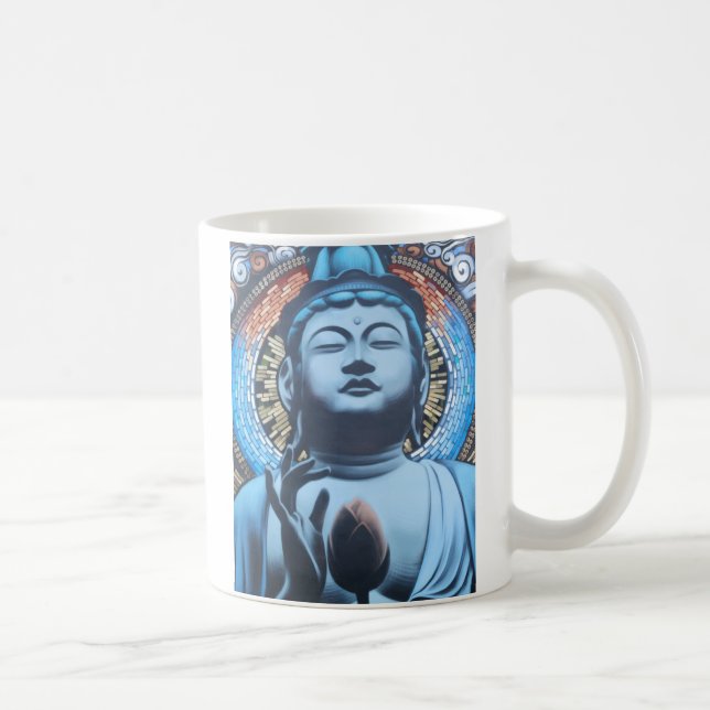 Mug Bouddha dans le bleu (Droite)