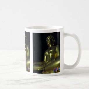 Mug Bouddha d'or la nuit