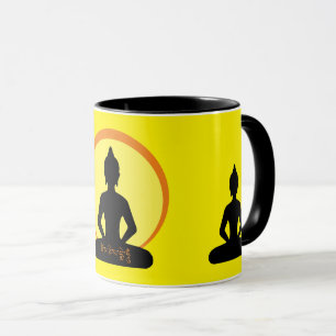 Mug Bouddha - Mantra & méditation Thé/Café muqueuse