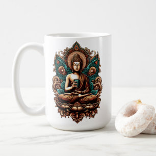 Mug Bouddha serein, Café & Statue de sculpture zen