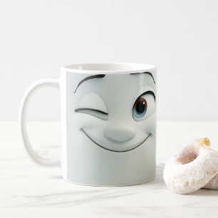Mug Boue 3D face de dessin en ébullition 4