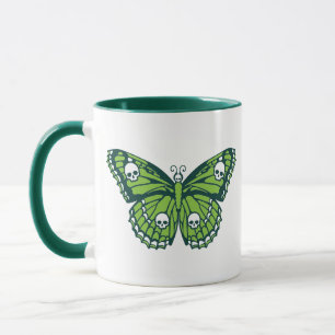 Mug Boue à papillon vert de poison