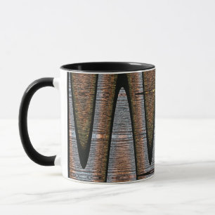Mug Boue Abstraite au coucher du soleil