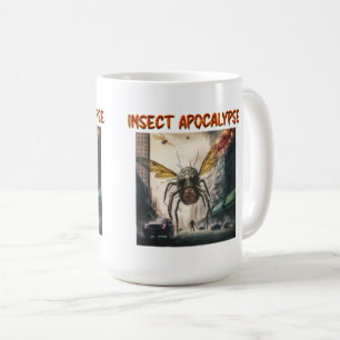 Mug Boue classique de l'Apocalypse d'insectes, 15 oz