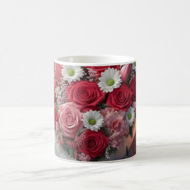 Mug Boue classique florale (Centre)