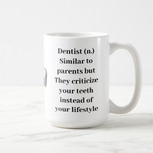 Mug Boue classique pour dentiste