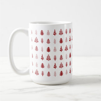 Mug Boue d'arbre de Noël scandinave