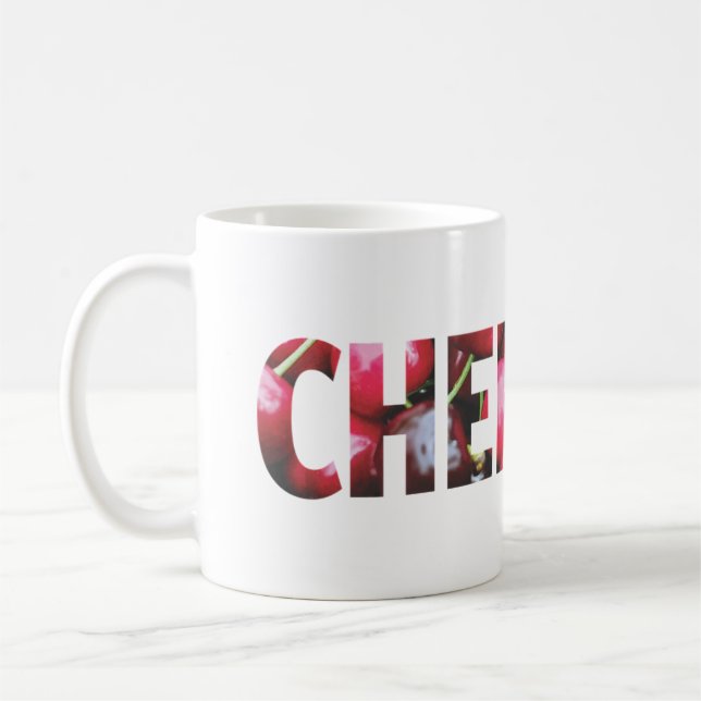 Mug Boue de café cerise (Gauche)