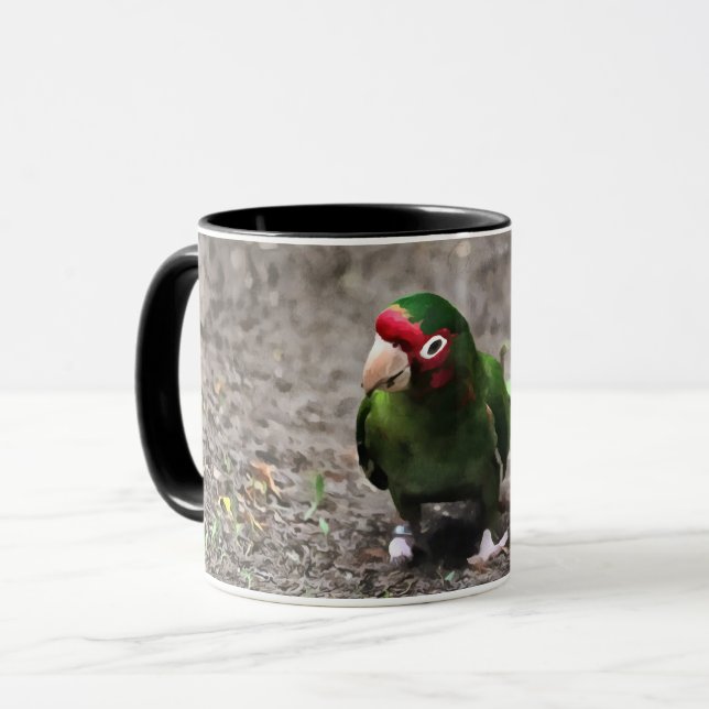 Mug Boue de café de perroquet (Devant gauche)