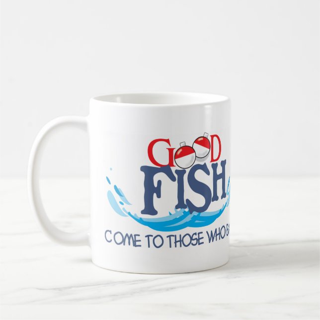 Mug Boue de café de poisson (Gauche)