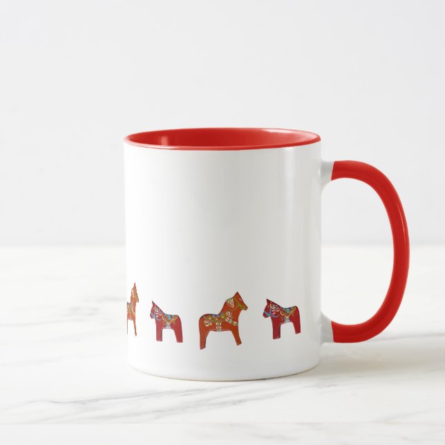 Mug Boue de café des Chevaux rouges (Droite)