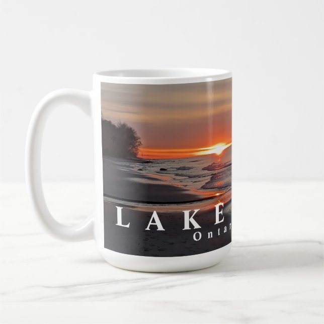 Mug Boue de café du lac Huron (Gauche)