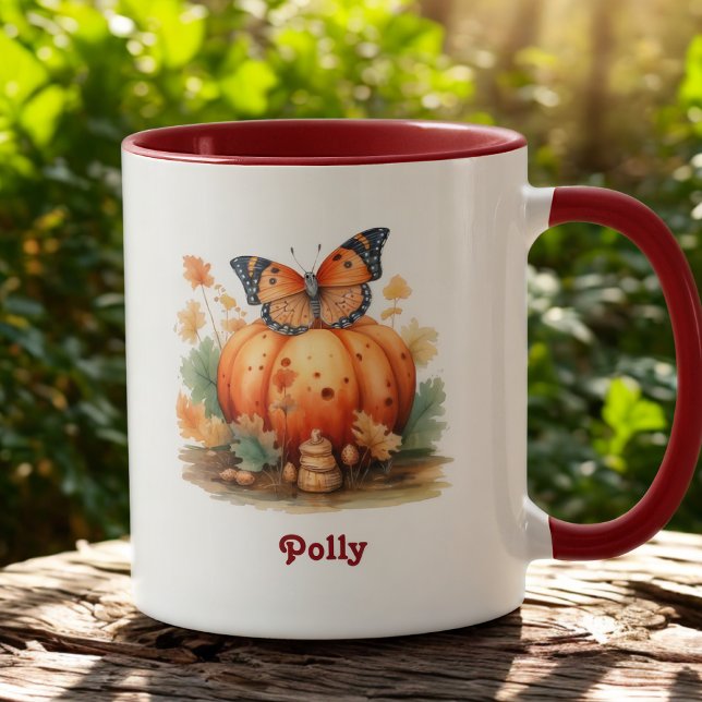 Mug Boue de café papillon (Créateur téléchargé)