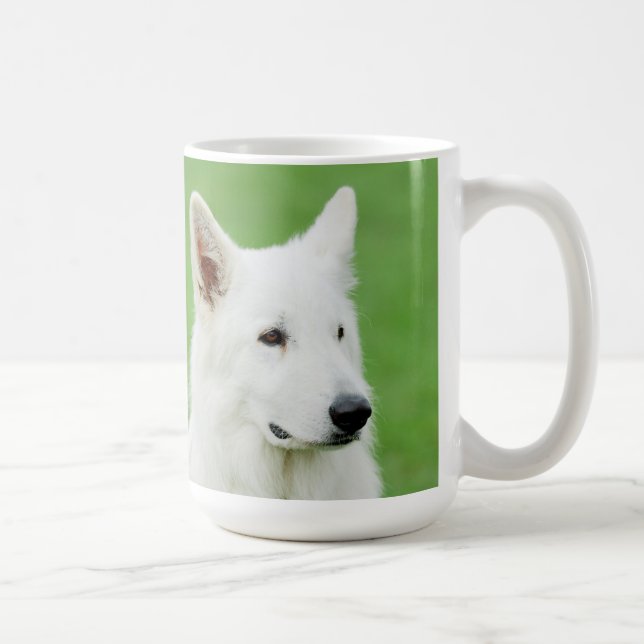 Mug Boue de chien de berger blanc (Droite)