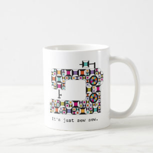 Mug Boue de Motif à couture colorée