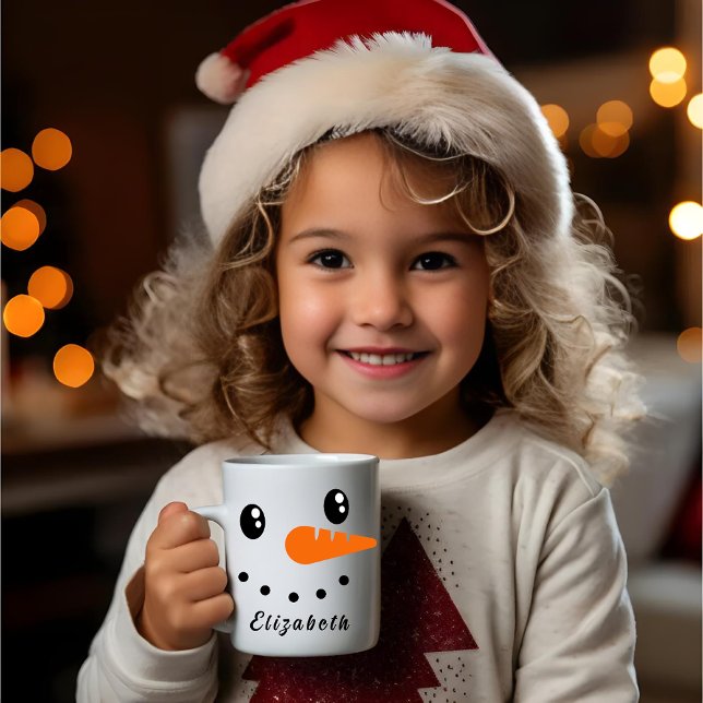 Mug Boue De Neige Personnalisée Pour Les Enfants | Mus (Créateur téléchargé)