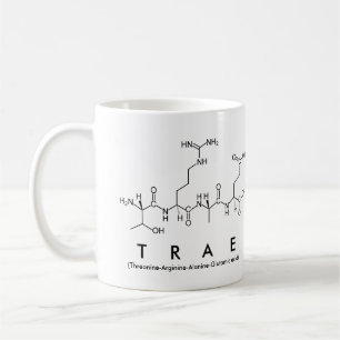 Mug Boue de nom du peptide de trait